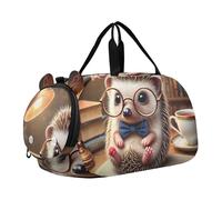 Happy Duck Sac de voyage pour fille Motif parapluie, Livre Nerd Hérisson mignon, Classique