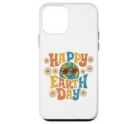 Happy Earth Day Retro 70s Groovy Globe Heart Lunettes de Soleil Coque pour iPhone 12 Mini