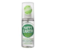 Happy Earth Déodorant en spray 100% naturel et inodore Spray 100 ml