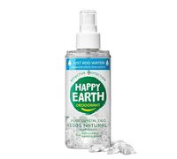 Happy Earth Déodorant en spray pour homme et femme Cristaux 100% naturels et végétalien Non parfumé 100 ml