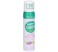 Happy Earth Déodorant spray pour tout le corps lavande et ylang-ylang 100 ml