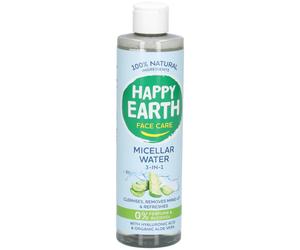 Happy Earth Eau Micellaire 3-en-1 Fluide 300 ml
