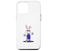 Happy Easter Basketball Bunny 6 7 Oeufs Kawaii Coque pour iPhone 12 Pro Max