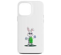 Happy Easter Basketball Bunny 6 7 Oeufs Kawaii Coque pour iPhone 13 Pro Max