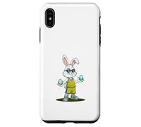 Happy Easter Basketball Bunny 6 7 Oeufs Kawaii Coque pour iPhone XS Max