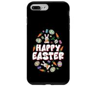 Happy Easter Block Building Brick Builder Carême Saison Coque pour iPhone 7 Plus/8 Plus