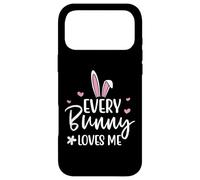 Happy Easter Every Bunny Sign Every Bunny Loves Me Chicks Coque pour iPhone 17 Pro Max