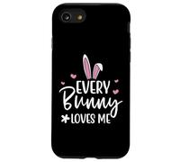 Happy Easter Every Bunny Sign Every Bunny Loves Me Chicks Coque pour iPhone SE (2020) / 7/8