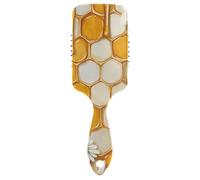 Happy Easter Hot Cross Buns Brosses démêlantes antistatiques pour cheveux épais pour ajouter de la brillance et rendre les cheveux lisses avec les hommes, les femmes et les enfants