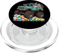 Happy Easter Monster Truck Easter Eggs Hunt Toddler Kid PopSockets PopGrip pour MagSafe