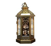 Happy Eid Metal LED Lights Festival Decoration for Home Party Decor Supplies Eid Balloons