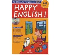 Happy English ! 7-8 ans : Je découvre l'anglais au CE1 (1CD audio) de Najac. Katy (2007) Broché
