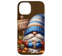 Happy Fall Coffee GNOME with Hot Cocoa Mug and Autumn Vibes Coque pour iPhone 14