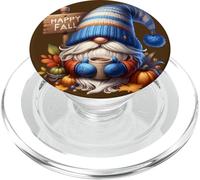 Happy Fall Coffee GNOME with Hot Cocoa Mug and Autumn Vibes PopSockets PopGrip pour MagSafe