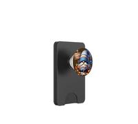 Happy Fall Coffee GNOME with Hot Cocoa Mug and Autumn Vibes PopSockets PopWallet pour MagSafe