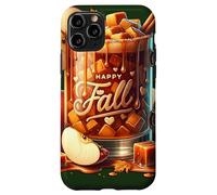 Happy Fall Hot Tea Graphic for Women Toffee Hot Chocolate Coque pour iPhone 11 Pro