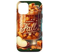 Happy Fall Hot Tea Graphic for Women Toffee Hot Chocolate Coque pour iPhone 12/12 Pro