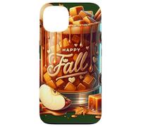 Happy Fall Hot Tea Graphic for Women Toffee Hot Chocolate Coque pour iPhone 13