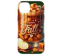 Happy Fall Hot Tea Graphic for Women Toffee Hot Chocolate Coque pour iPhone 14 Plus