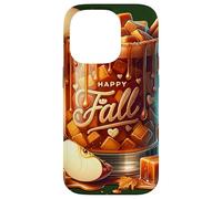 Happy Fall Hot Tea Graphic for Women Toffee Hot Chocolate Coque pour iPhone 14 Pro