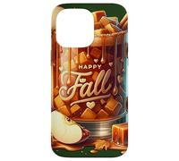 Happy Fall Hot Tea Graphic for Women Toffee Hot Chocolate Coque pour iPhone 14 Pro Max