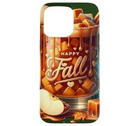 Happy Fall Hot Tea Graphic for Women Toffee Hot Chocolate Coque pour iPhone 15 Pro Max