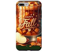 Happy Fall Hot Tea Graphic for Women Toffee Hot Chocolate Coque pour iPhone 7 Plus/8 Plus