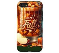 Happy Fall Hot Tea Graphic for Women Toffee Hot Chocolate Coque pour iPhone SE (2020) / 7/8
