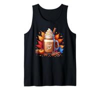 Happy Fall Vibes Autumn Hot Drinks for Pumpkin Spice Season Débardeur