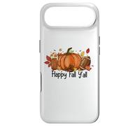 Happy Fall Y'all Citrouille Spice Latte Thanksgiving Fall Coque pour iPhone Air