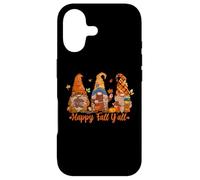 Happy Fall Y'all Gnomes - Épice Citrouille d'automne Thanksgiving Coque pour iPhone 17