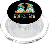 Happy Fall Yall Gnomies with Pumpkin for Autumn Fall GNOME PopSockets PopGrip pour MagSafe