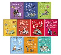 Happy Families Collection Allan Ahlberg 10 Books Set in a Bag Children Gift Pack