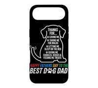 Happy Fathers Day to The Best Dog Dad Amoureux des Chiens Coque pour iPhone Air