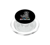 Happy Fathers Day to The Best Dog Dad Amoureux des Chiens PopSockets PopGrip pour MagSafe