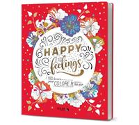 Happy feelings - 180 dessins pour colorer ma vie - Virginie Guyard - Solar - broché - Guide