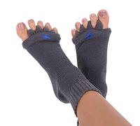 Happy Feet Chaussettes originales d'alignement des pieds avec Séparateur d'orteils ANTHRACITE M