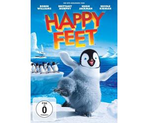 HAPPY FEET - ELIJAH WOOD,ROBIN WILLIAMS,BRITTANY MURPHY DVD NEUF
