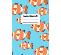 Happy Fishes Swimming In The Ocean: Notebook