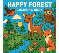 Happy Forest - Coloring Book
