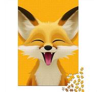 Happy Fox Illustration-1 Puzzle 1000 Pièces Educa Jouet en Bois Jeu D'Intelligence Décoration Intérieure Jeu Éducatif Challenge Toy Adultes Et Enfants À Partir De 14 Ans 38x26cm/1000pcs