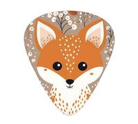 Happy Fox Médiators élégants et durables, trois types de médiators fins, moyens et lourds (12 pièces), adaptés pour guitare, basse, guitare électrique, ukulélé,