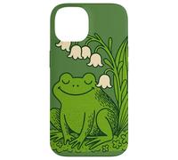 Happy Frog Nature Story Muguet Printemps Coque pour iPhone 14