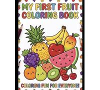 Happy Fruits Coloring Book
