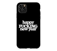 Happy Fucking Nouvel an drôle Veille fête faveur Tenue Jure Coque pour iPhone 11 Pro Max
