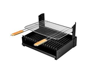 Happy Garden Barbecue au Charbon de Bois réglable en 3 hauteurs GRILLOIR - grilloir à Poser