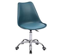Chaise de bureau réglable en hauteur bleue ANNE Bleu