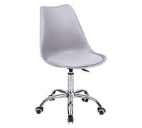 Chaise De Bureau Réglable En Hauteur Grise Anne Gris