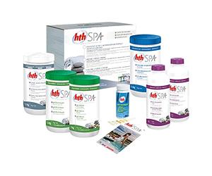 Happy Garden Kit de Traitement au Chlore pour Spa Gonflable