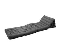 Happy Garden Matelas de Sol modulable Gris foncé Pyramide
